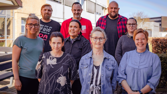 Seneste hold til FOAs faglige AMR-kursus i det nordjyske område.